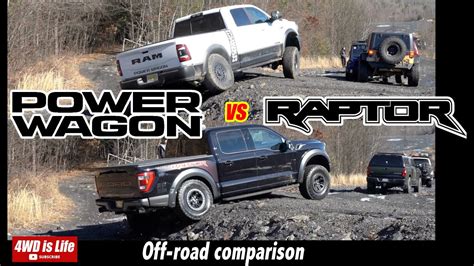 Ford Raptor Vs Dodge Power Wagon