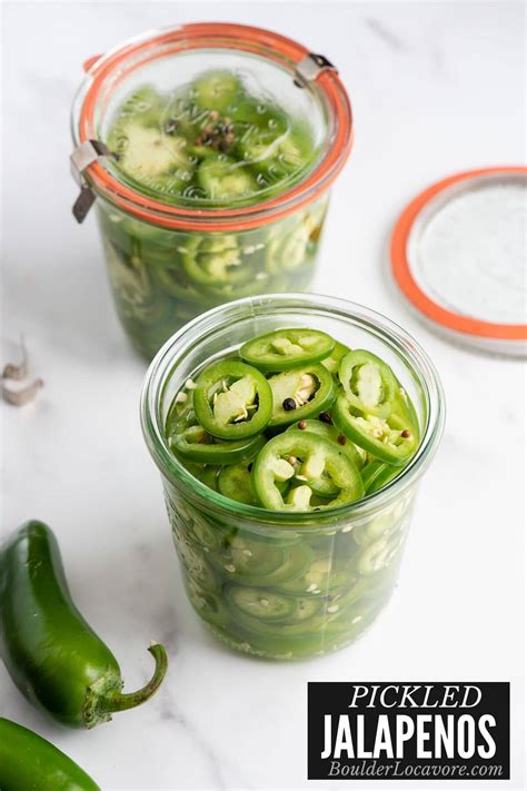 Easy Pickled Jalapenos Recipe - Quick & Easy | Boulder Locavore®