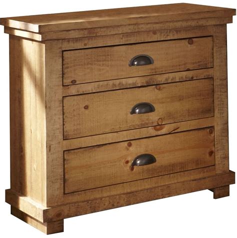 Willow Distressed Pine Nightstand from Progressive Furniture | Coleman ...