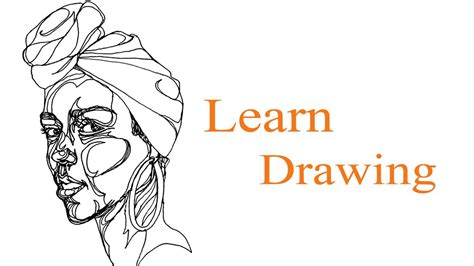 How To Do Line Art Faces - canvas-smorgasbord