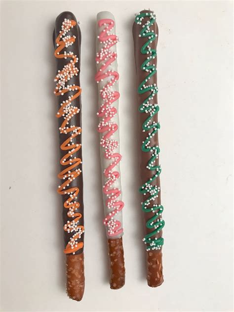 Pretzel Rods with Drizzle & Sprinkles Gift Box (4 Rods), Sally's Sweets ...