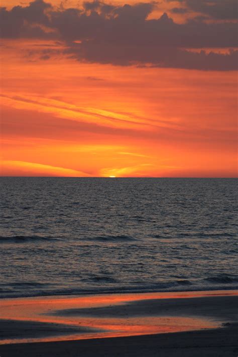 Sunset on Florida Beach - Etsy