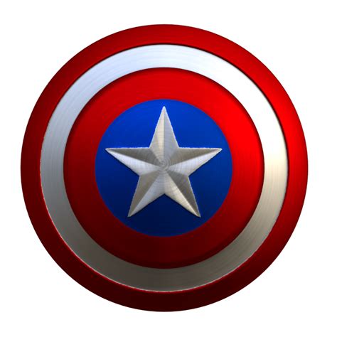 Captain america shield | CGTrader