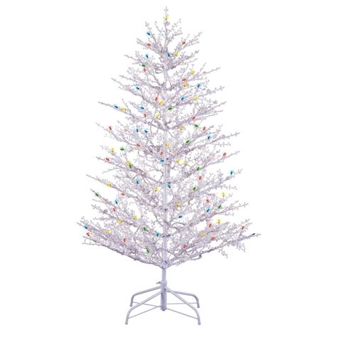 white metal tree | Christmas tree clearance, Outdoor christmas lights, Christmas tree