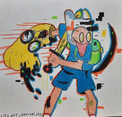 I draw corrupted finn and jake cus I was bored : r/Pibby