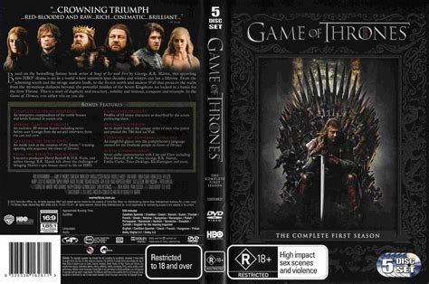 Game Of Thrones Season 1 2012 R4 DVD Cover | DVD Covers | Cover Century ...