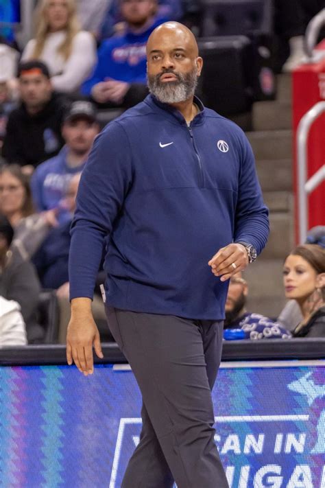 Washington Wizards Head coach Wes Unseld Jr. watches the play from the sidelines against the ...