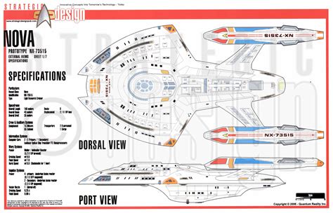 Star Trek Blueprints: U.S.S. Nova NX-73515