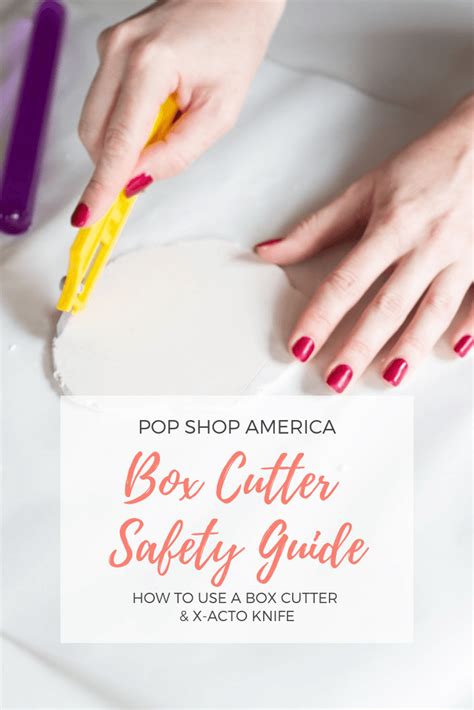 Box Cutter Safety: How to Use a Box Cutter Explained – Pop Shop America