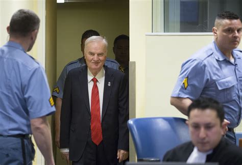 UN Court Sentences Ratko Mladic to Life in Prison for Bosnian War Crimes