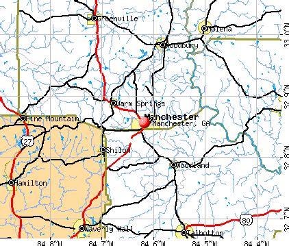 Manchester, Georgia (GA) profile: population, maps, real estate ...