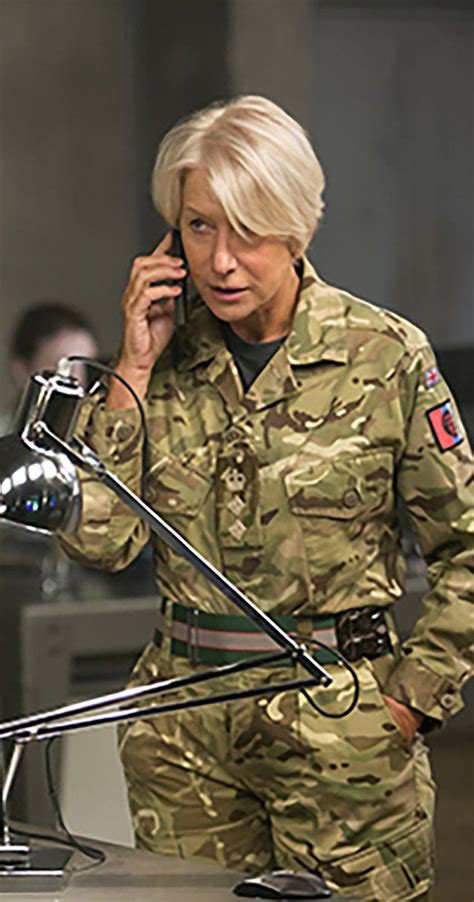 Eye in the Sky (2015) | Helen mirren, Dame helen mirren, Dame helen