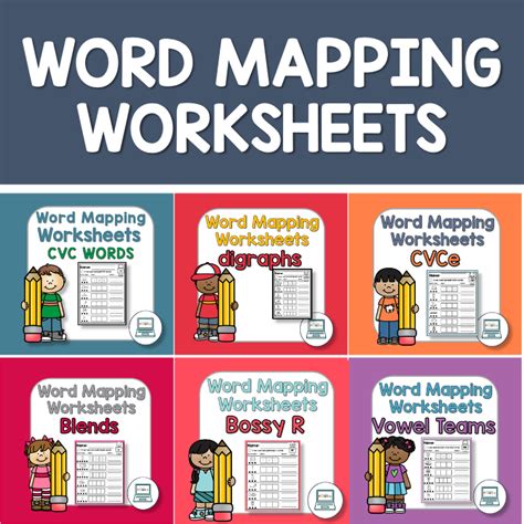 Word Mapping Bundle – Printable Parents