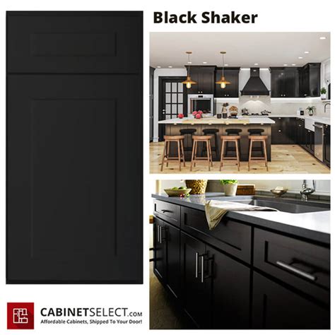 Buy Black Shaker Kitchen Cabinets - Call Us or Order Online!