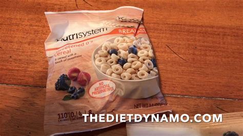 The Nutrisystem Turbo10 Breakfast Menu - An Up Close Look - YouTube