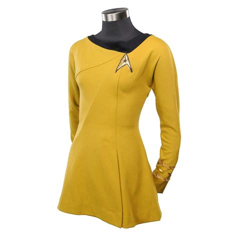 Star Trek cosplay / costume gold captain dress/ uniform at fanraro for ...