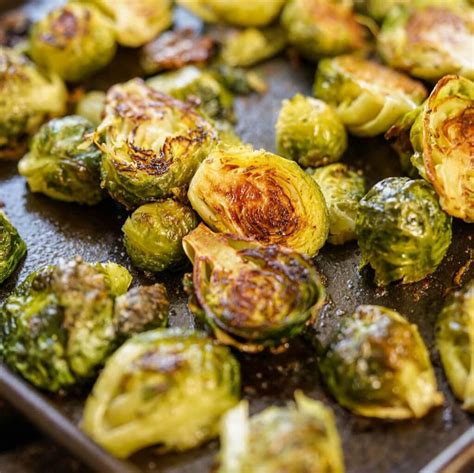 Oven Roasted Brussels Sprouts Recipe | Recipe | Roasted brussel sprouts, Brussel sprout recipes ...