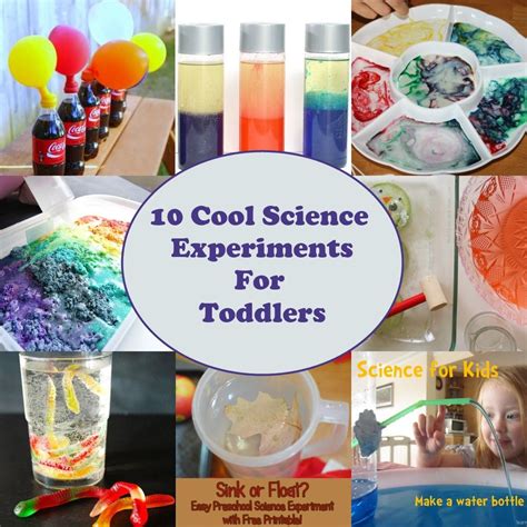 10 Cool Science Experiments For Toddlers