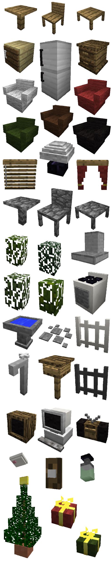 Mrcrayfishs Furniture Mod - 1Minecraft