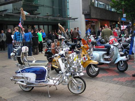 Mods & Scooters | The Mods were out in force for the opening… | Flickr