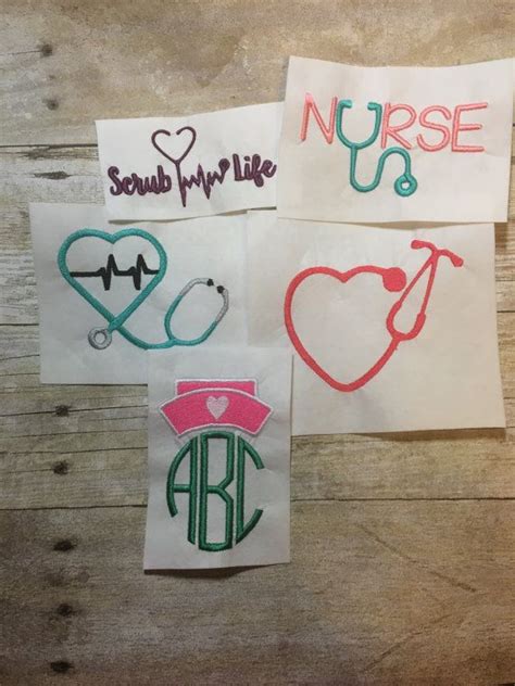 Nurse Embroidery Design Package Scrubs Embroidery Design - Etsy | Nurse ...