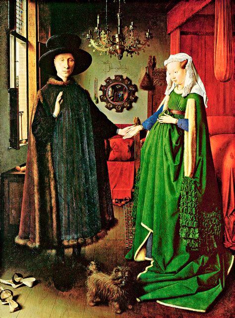 Jan Van Eyck, El matrimonio Arnolfini (1434)