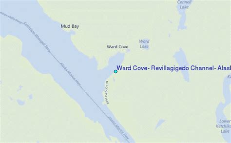 Ward Cove, Revillagigedo Channel, Alaska Tide Station Location Guide