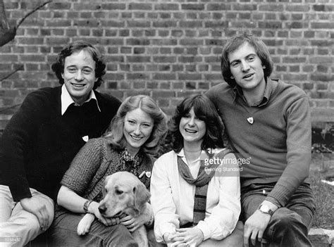 Christopher Wenner, Lesley Judd, 'Goldie' the dog, Tina Heath and Simon Groom, the team from the ...