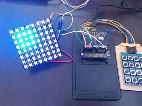 [PROJECT] BBC Micro:bit – LED Panel Effects Controller – version 1 by Cabe - element14 Community