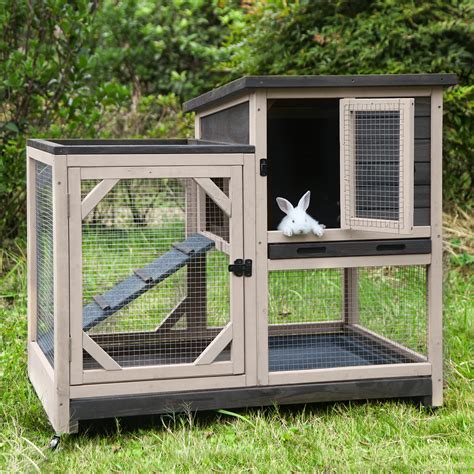 Tucker Murphy Pet™ Gossy Weather Resistant Rabbit Portable Hutch with ...