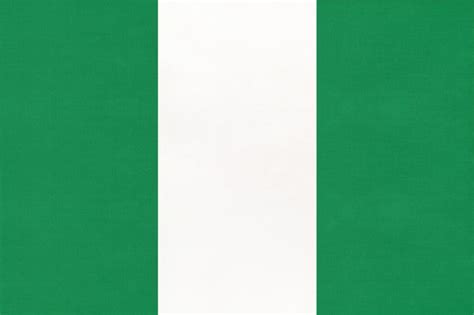 Premium Photo | Republic of nigeria national fabric flag, textile ...