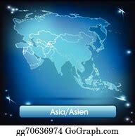900+ Map Of Asia Clip Art | Royalty Free - GoGraph