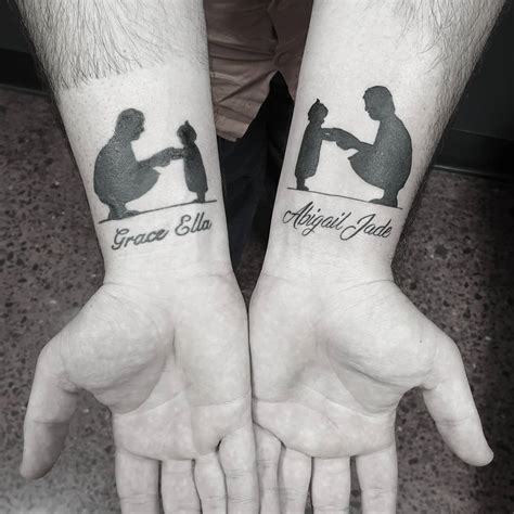 80+ Cute Father-Daughter Tattoos – Body Art Guru