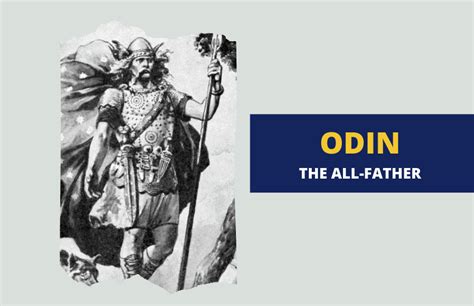 Odin – The Allfather God of Norse Mythology - Symbol Sage