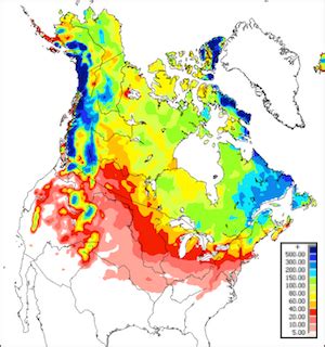 Snow Distribution | Canadian Cryospheric Information Network