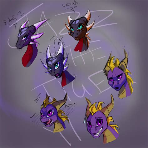 Spyro and Cynder- animated- by JazzTheTiger on DeviantArt