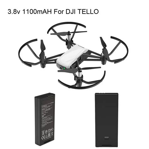 Original For DJI Tello Flight Battery Accessories 1100 mAh 3.8 V For ...