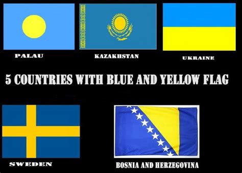 Blue Yellow Flag (Countries, States, Symbols, Meaning and Fact) - Soccergist