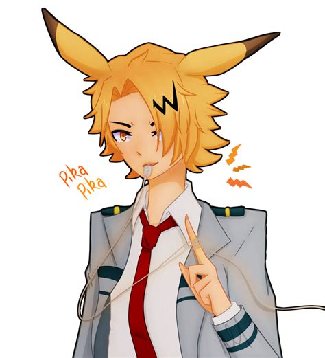 Blushing Denki Kaminari Fanart Cabeza Wallpaper | Images and Photos finder