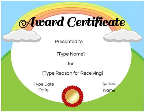 Free Certificate Templates For Kids – Calep.midnightpig.co for Free ...