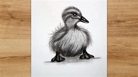 How to Draw a Realistic Duck for Beginners | Cute Duck Drawing with a Pencil - YouTube