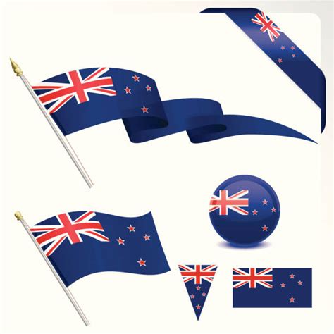 Best New Zealand Flag Illustrations, Royalty-Free Vector Graphics ...