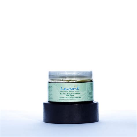 Dead Sea Body Scrub Salts with Algae – Dead Sea Levant