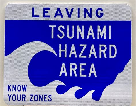 Phase 2 of tsunami hazard sign project in motion