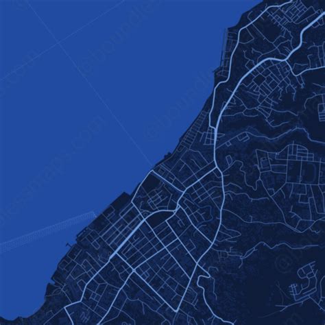 Ambon Island - Dark Blue Vector Map | Boundless Maps