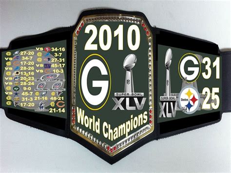 2010 Green Bay Packers Super Bowl XLV Champions