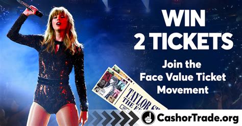 Enter: Taylor Swift Ticket Giveaway on CashorTrade