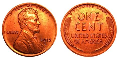 1912 Penny Value: are "D", "S", No mint mark worth money?