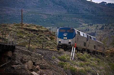 AMTRAK TRAIN 6 | Train 6, led by #131 with a scar on its for… | Flickr