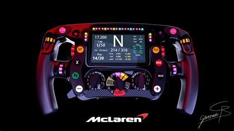 Mclaren F1 Car Steering Wheel - Ryoko Wallpaper